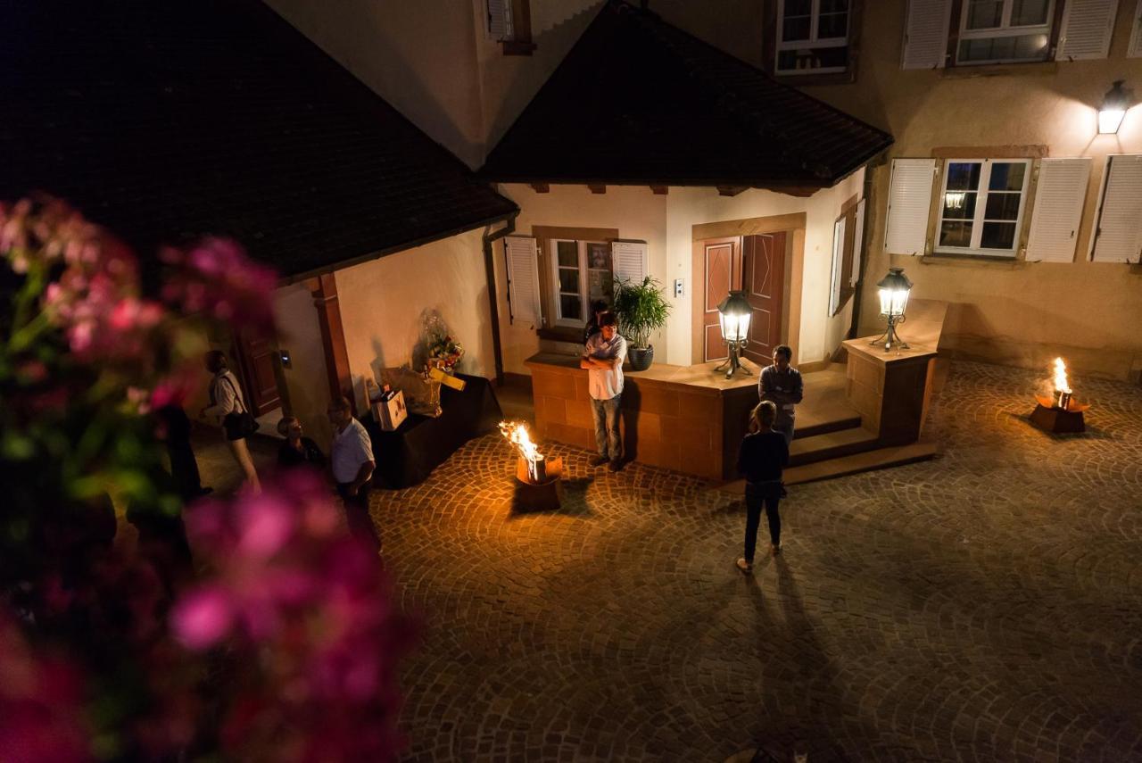 Maison D'Hotes Les Jardins De Madeleine Bernardvillé Екстериор снимка